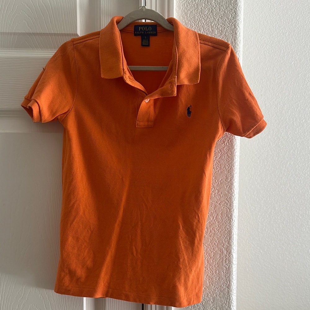 Polo Ralph Lauren Orange Polo Shirt